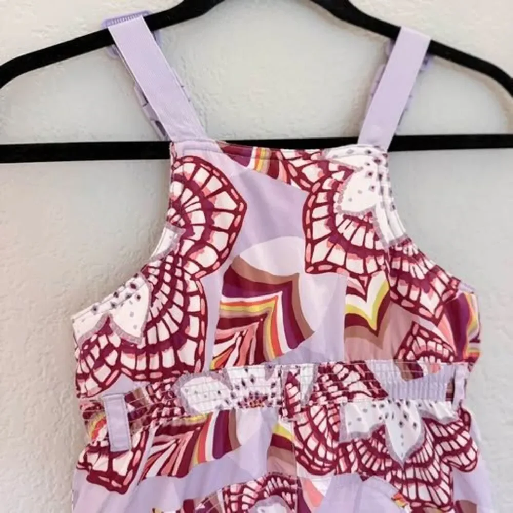 BabyGap Insulated Snow Bib Overalls Floral Print Toddler Girls 5T